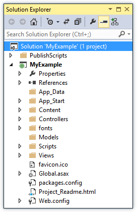 Solution Explorer